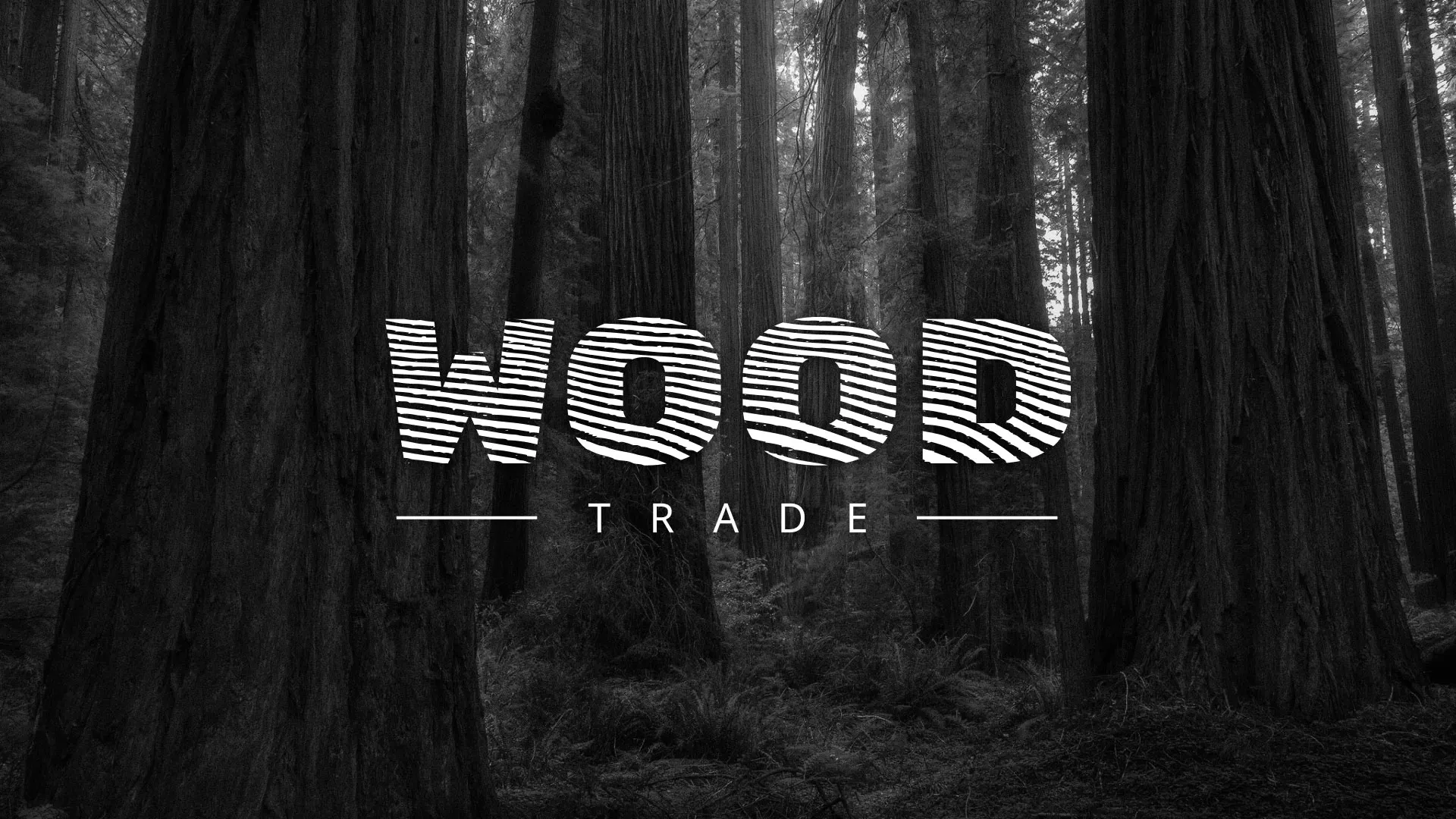 Разработка логотипа для компании «Wood Trade» в Валдае